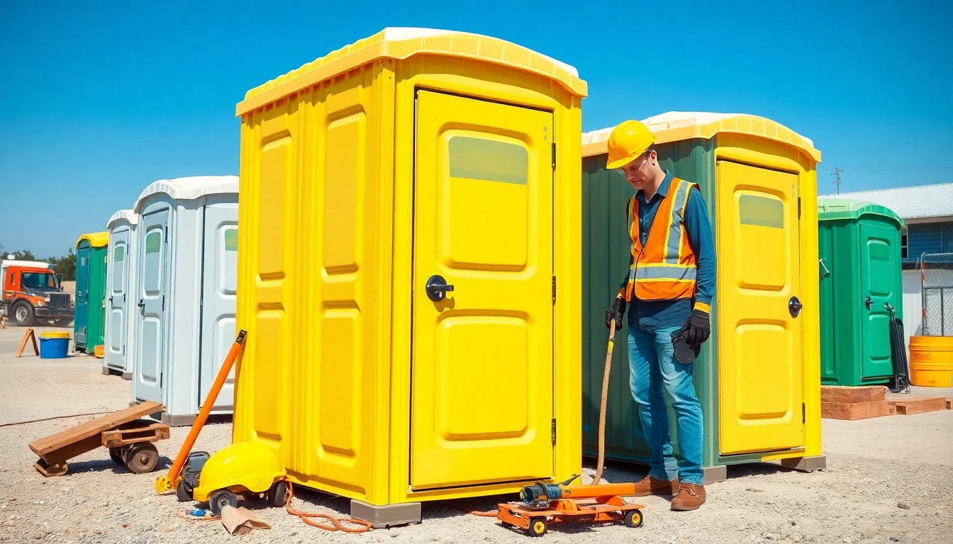Construction Porta Potty Rental